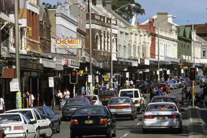 Framed Print : Oxford Street, Paddington Sydney, New South Wales, Australia JPF47533 Framed Print : Oxford Street, Paddington Sydney, New South Wales, Australia JPF47533