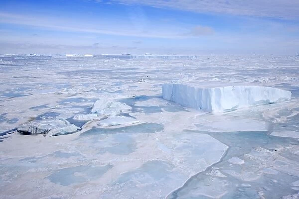 Pack Ice in Antarctica