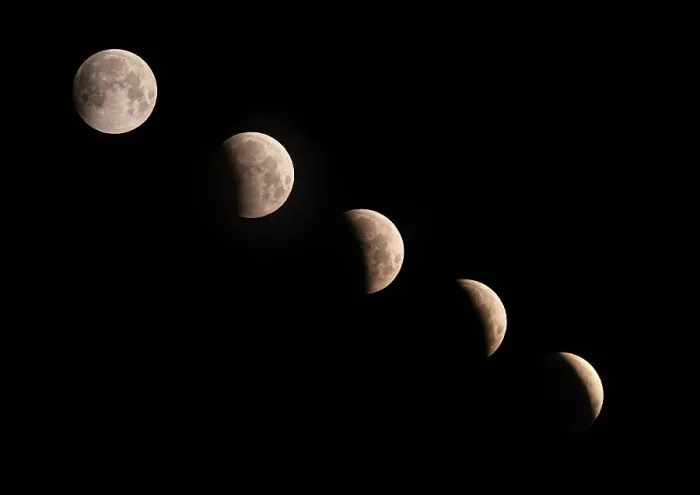Framed Print : Phases of the Lunar Eclipse, 2021, New Mexico Date: 26-05-2021 Framed Print : Phases of the Lunar Eclipse, 2021, New Mexico Date: 26-05-2021