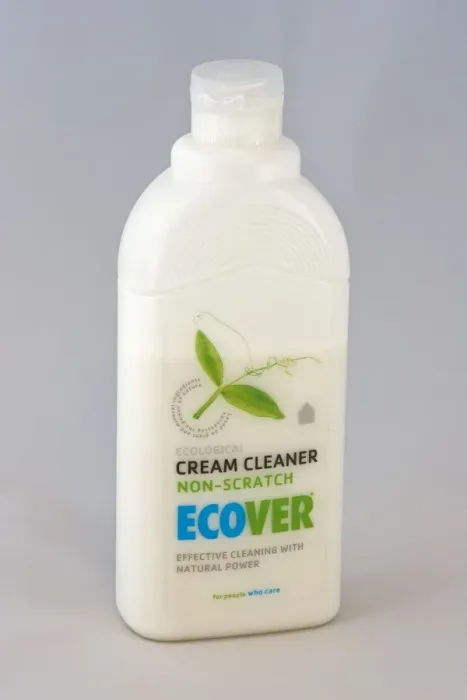 Framed Print : Plastic bottle - Ecover ecological cleaning cream environmentally friendly green UK Framed Print : Plastic bottle - Ecover ecological cleaning cream environmentally friendly green UK