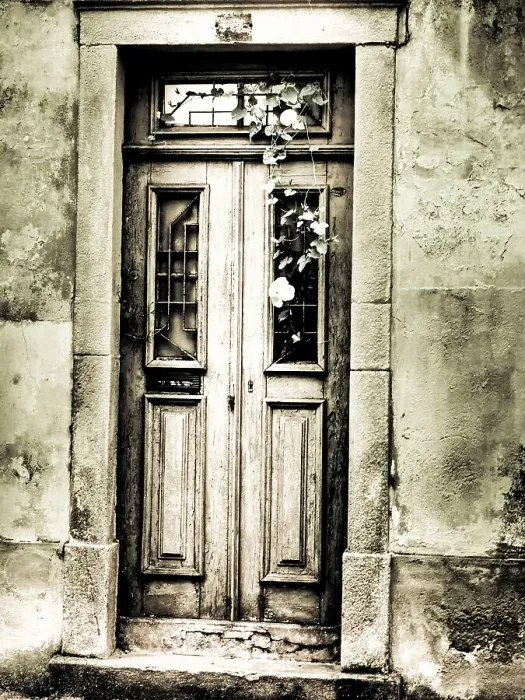 Framed Print : Portugal, Aveiro, Old doorways in the city Date: 12-07-2019 Framed Print : Portugal, Aveiro, Old doorways in the city Date: 12-07-2019