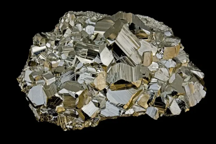 Framed Print : Pyrite (FeS2) (Iron sulfide) / Fools Gold - Peru - formery used in the production of sulfuric acid Framed Print : Pyrite (FeS2) (Iron sulfide) / Fools Gold - Peru - formery used in the production of sulfuric acid