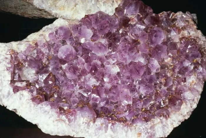 Framed Print : Quartz (Variety Amethyst) Mines Gerais, Brazil Framed Print : Quartz (Variety Amethyst) Mines Gerais, Brazil