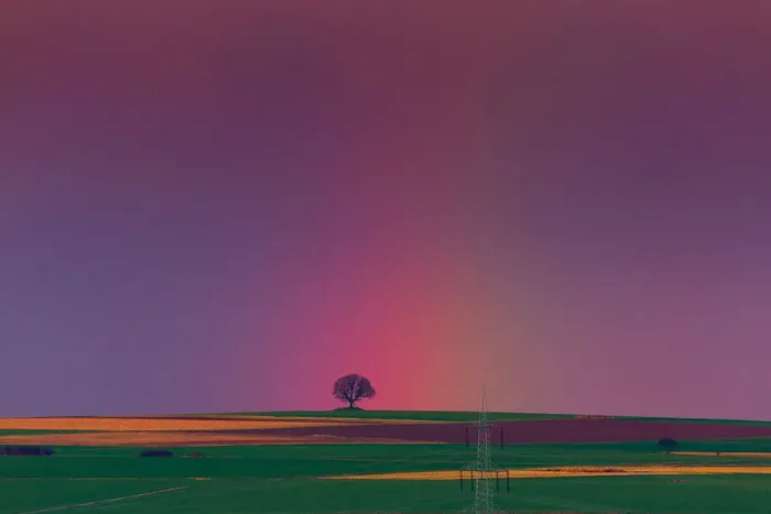 Framed Print : Rainbow, appearing over arable land, Lower Saxony, Germany Framed Print : Rainbow, appearing over arable land, Lower Saxony, Germany