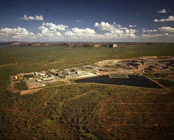 Ranger uranium mine Kakadu National Park (World Heritage Area), Northern Territory, Australia JPF28948