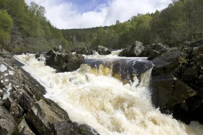 Framed Print : Rogie Falls at Blackwater River Near Garve Ross and Cromarty, Scotland Framed Print : Rogie Falls at Blackwater River Near Garve Ross and Cromarty, Scotland