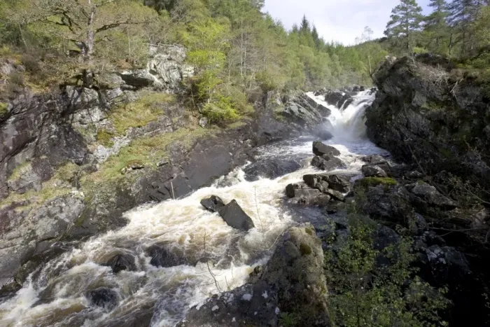 Framed Print : Rogie falls at Blackwater River near Garve Ross and Cromarty Scotland Framed Print : Rogie falls at Blackwater River near Garve Ross and Cromarty Scotland
