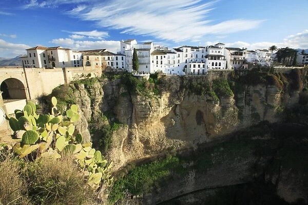 Ronda - arabic built bridge over ravine, Andalucia, Spain