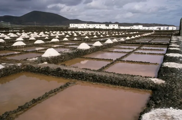 Framed Print : Saltpans Guatiza, Lanzarote, Canary Islands Framed Print : Saltpans Guatiza, Lanzarote, Canary Islands