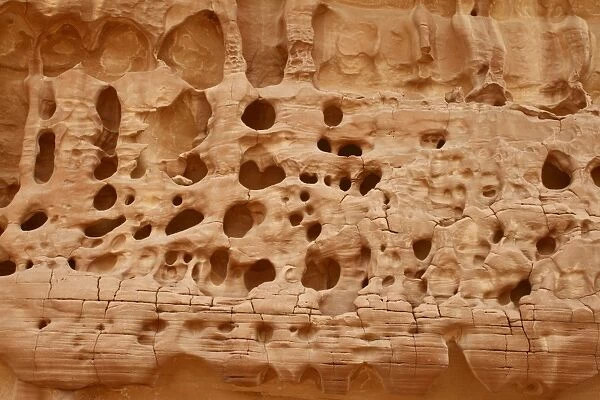 Sandstone Formation - White Canyon - Sinai - Egypt