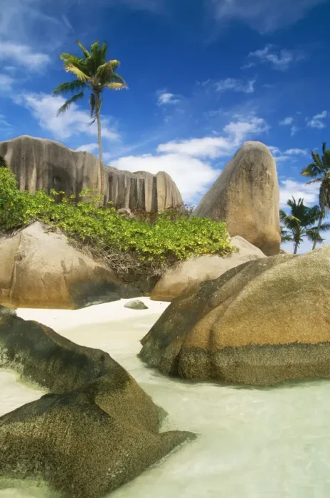 Framed Print : Seychelles - La Digue Island Framed Print : Seychelles - La Digue Island