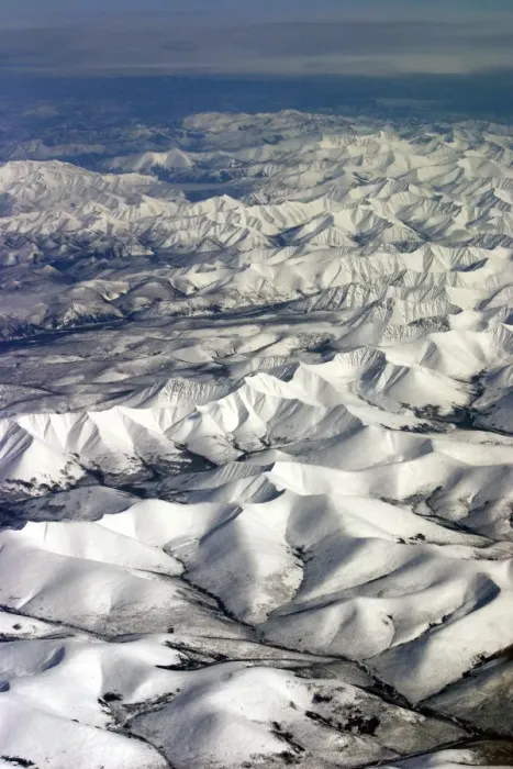 Framed Print : Siberia - Okhotsk's Province, aerial