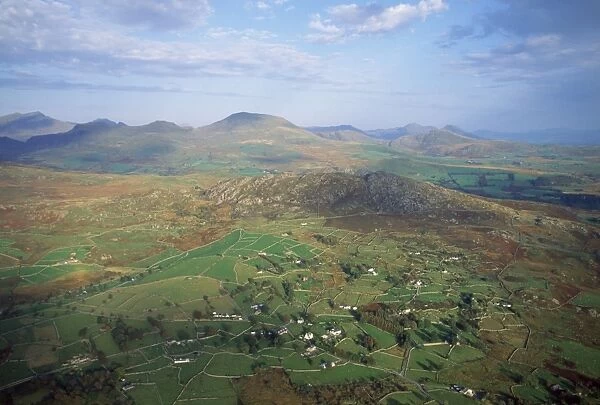 Snowdonia - aerial view - Wales