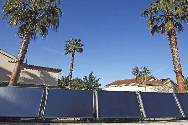 SOLAR PANEL. Solar panels - Mandelieu La Napoule - France