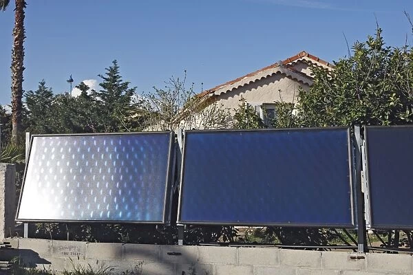 SOLAR PANEL. Solar panels - Mandelieu La Napoule - France