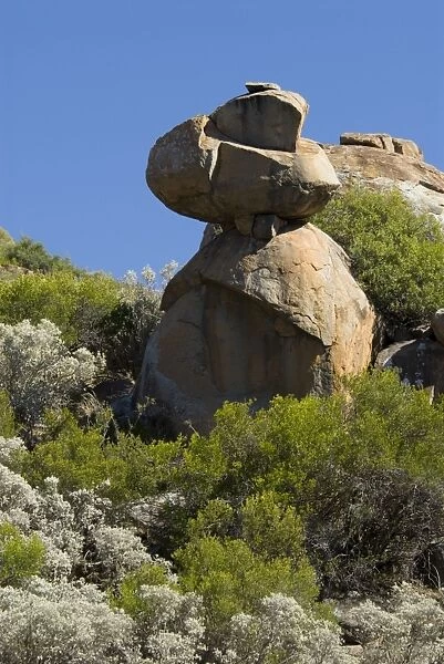 South Africa - Balancing rocks in Mountain Zebra National Park, Eastern Cape