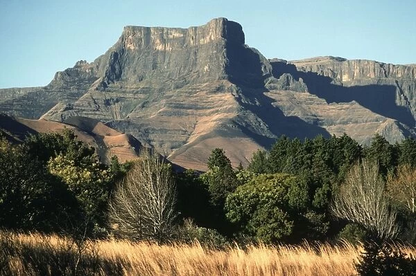 South Africa - Drakensburg mountains uKhahlamba now a World Heritage Site