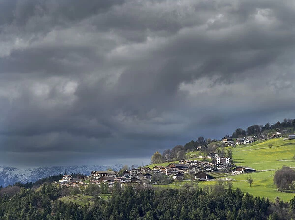 Storm over Tschoegglberg, near the Moeltner