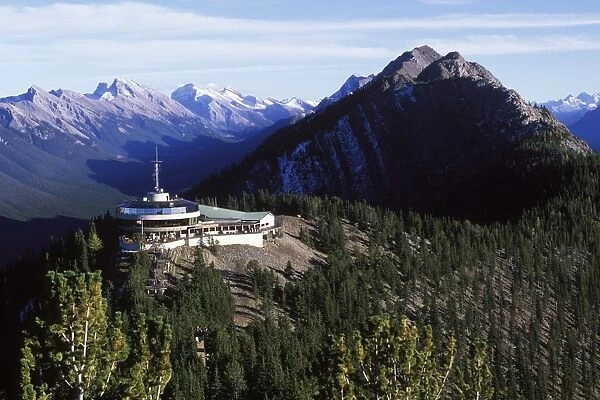 Sulphur Mountain Gondola Terminal - Banff National Park - Canada - Alberta