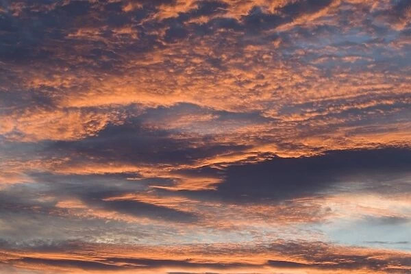 Sunset Clouds Norfolk UK