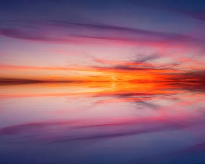 Framed Print : Sunset mirror reflection on Harney Lake at sunset, Florida Date: 12-03-2021 Framed Print : Sunset mirror reflection on Harney Lake at sunset, Florida Date: 12-03-2021