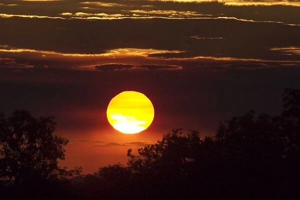 Sunset Near Edith Falls, Northern Territory, Australia