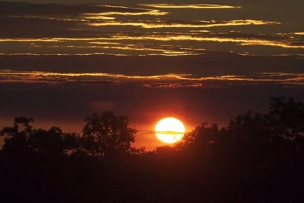 Sunset Near Edith Falls, Northern Territory, Australia
