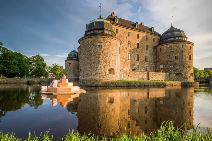 Framed Print : Sweden, Narke, Orebro, Orebro Castle, exterior Date: 05-06-2019