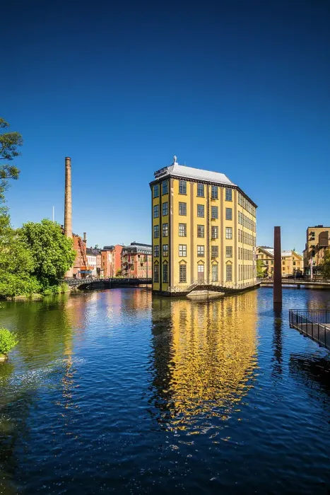 Framed Print : Sweden, Norrkoping, early Swedish industrial town, Arbetets Museum, Museum of Work in former early 20th century mill building Date: 16-05-2019 Framed Print : Sweden, Norrkoping, early Swedish industrial town, Arbetets Museum, Museum of Work in former early 20th century mill building Date: 16-05-2019