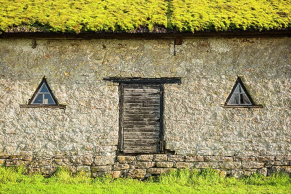Sweden, Oland Island, Himmelsberga, antique farm building Date: 20-05-2019