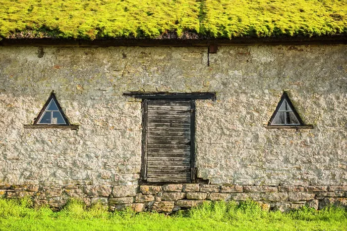 Framed Print : Sweden, Oland Island, Himmelsberga, antique farm building Date: 20-05-2019