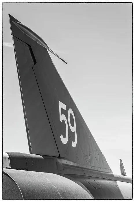 Framed Print : Sweden, Southeastern Sweden, Nykoping, F11 reconnaissance aircraft, F11 Museum, tail fin Date: 16-05-2019 Framed Print : Sweden, Southeastern Sweden, Nykoping, F11 reconnaissance aircraft, F11 Museum, tail fin Date: 16-05-2019