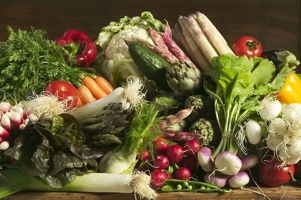 Table full of Vegetables