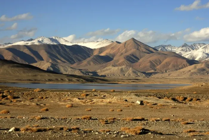 Framed Print : Tajikistan - Landscape in Pamir mountain - Murgab Framed Print : Tajikistan - Landscape in Pamir mountain - Murgab