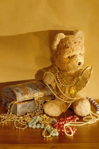 Teddy Bear - with jewelry