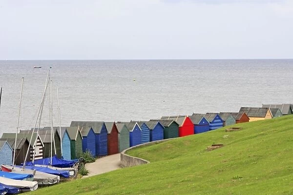 UK - Beach Huts at Herne Bay - Kent