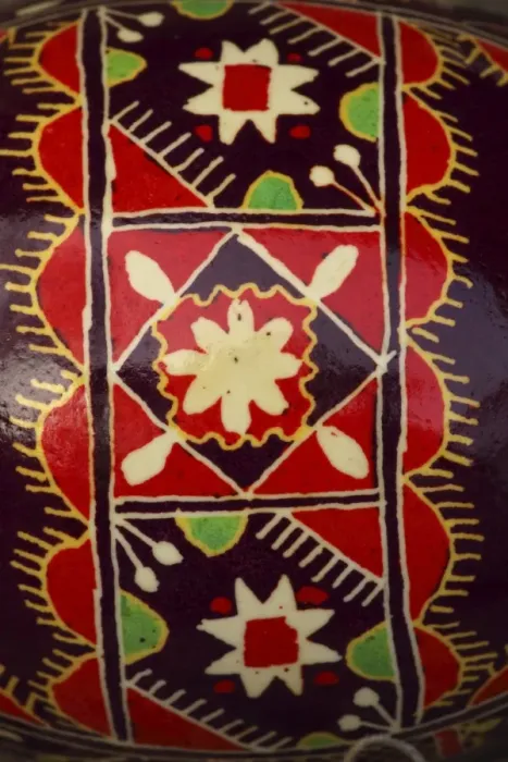 Framed Print : Ukrainian Painted Easter Egg - close-up Framed Print : Ukrainian Painted Easter Egg - close-up