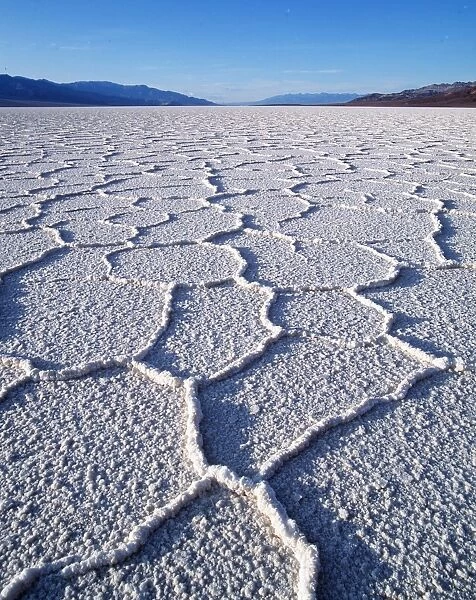 USA, CALIFORNIA - Death Valley, Badwater Salt Flats
