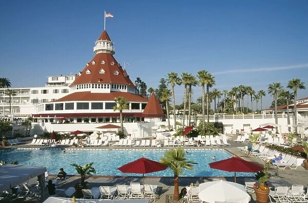 USA FG 11421 Hotel del Coronado, San Diego, California © Francois Gohier  /  ARDEA LONDON