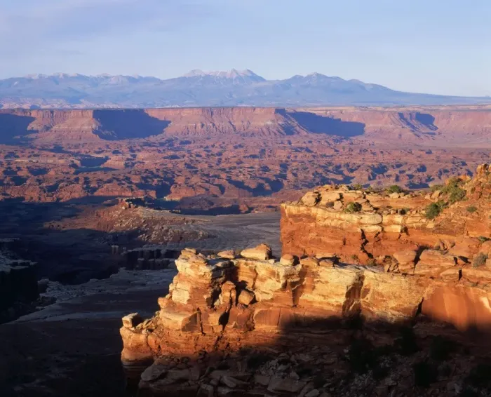 Framed Print : USA - La Sal Mountains in the background Canyonlands National Park, Utah, USA Framed Print : USA - La Sal Mountains in the background Canyonlands National Park, Utah, USA