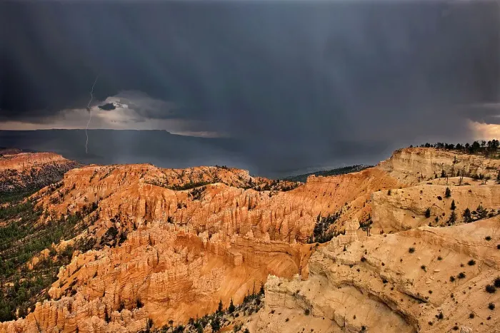 Framed Print : USA, Utah, Bryce Canyon National Park. Sunrise on storm clouds and sandstone hoodoo formations. Date: 03-08-2010 Framed Print : USA, Utah, Bryce Canyon National Park. Sunrise on storm clouds and sandstone hoodoo formations. Date: 03-08-2010