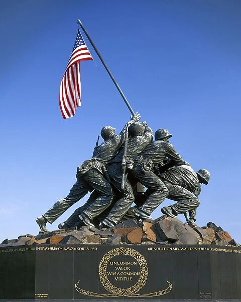 USA, Virginia, U.S. Marine Corps War Memorial