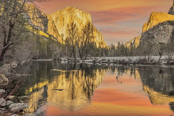 Valley View, Yosemite, California. Date: 08-02-2022
