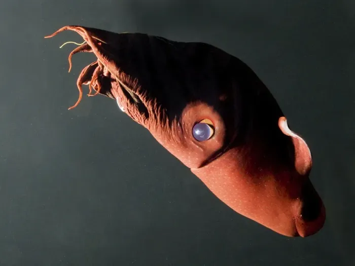 Framed Print : Vampire Squid. California USA Framed Print : Vampire Squid. California USA