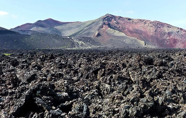 Vast expanse of volcanic lava - Lanzarote experienced three eruptions in 1730, 1736 and 1824 and there is much evidence of it especially on the west side. The area is almost completely lacking in bird, animal and plant life. March