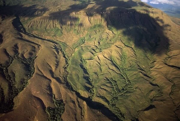 Venezuela aerials of Tepuis, South America: Gran Sabana, Venezuela AW-A0174