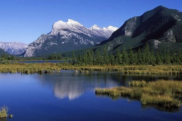 Third Vermilion Lake - Near Banff townsite - Banff National Park - Canada - Alberta