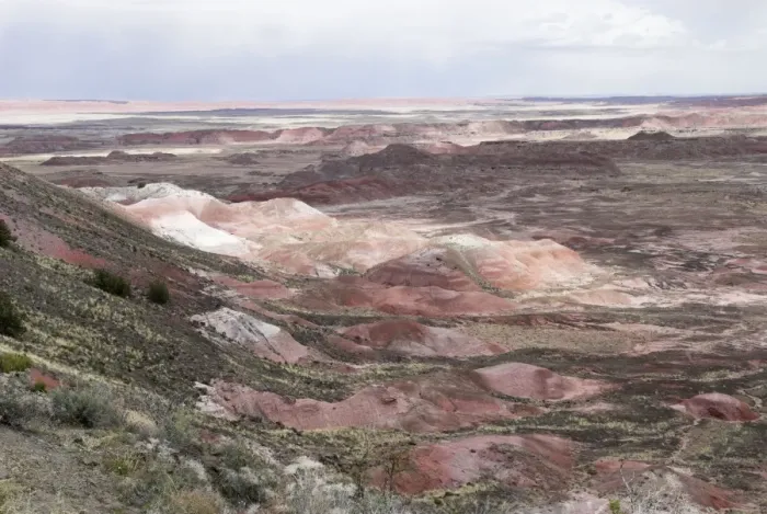 Framed Print : View over Painted Desert, Arizona, USA Framed Print : View over Painted Desert, Arizona, USA