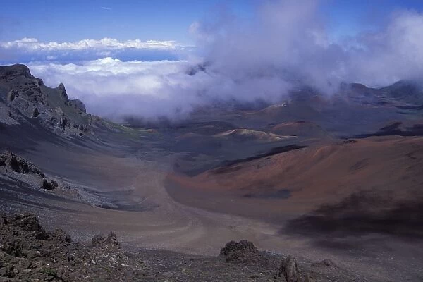View from Visitor Center - Haleakala National Park, HI