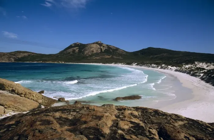 Framed Print : Western Australia - Thistle Cove beach Cape Le Grand National Park, near Esperance, Western Australia. FKH00056 Framed Print : Western Australia - Thistle Cove beach Cape Le Grand National Park, near Esperance, Western Australia. FKH00056